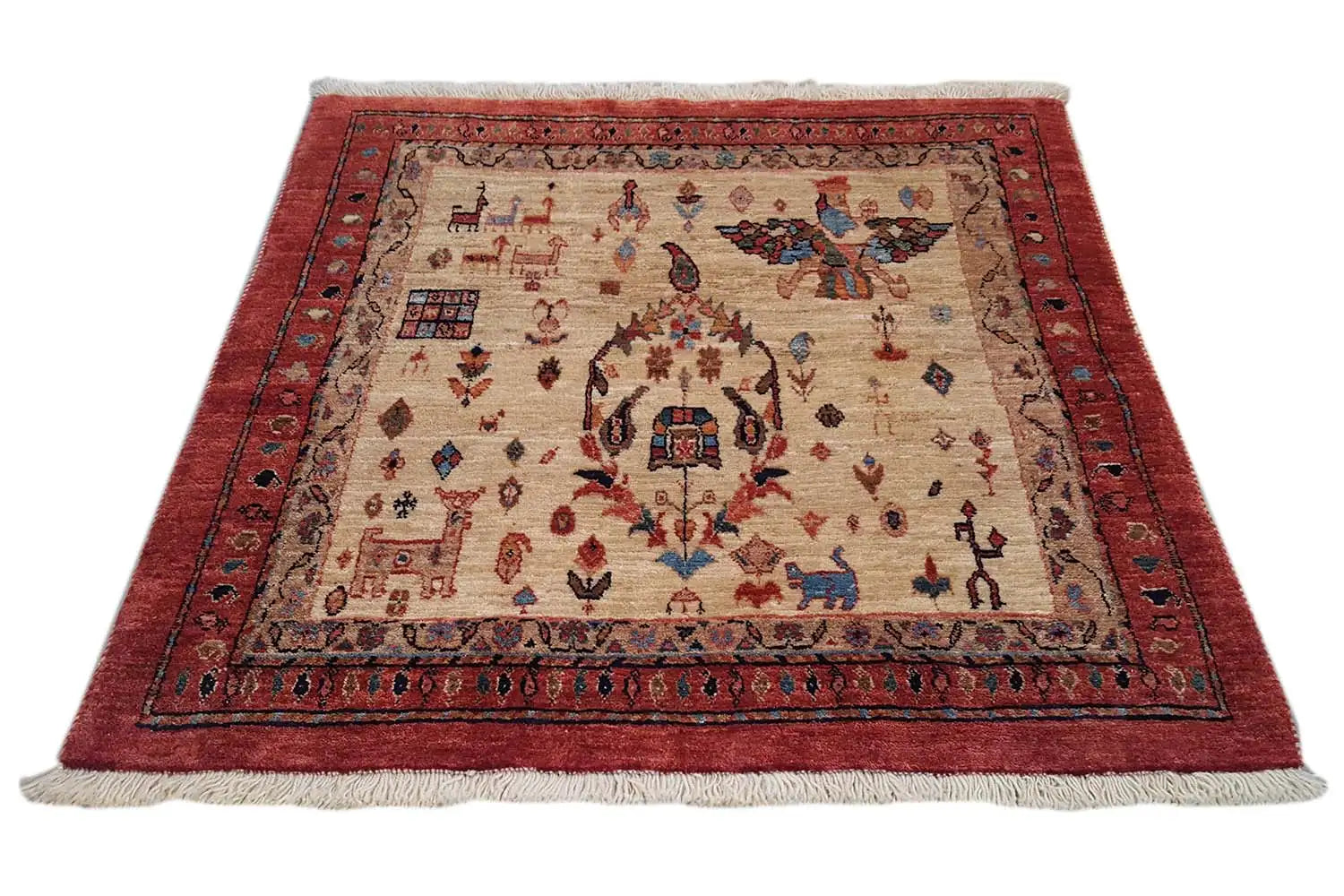 Qashqai Exklusiv (98x96cm) - German Carpet Shop
