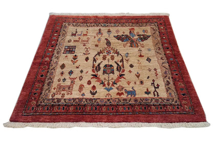 Qashqai Exklusiv (98x96cm) - German Carpet Shop