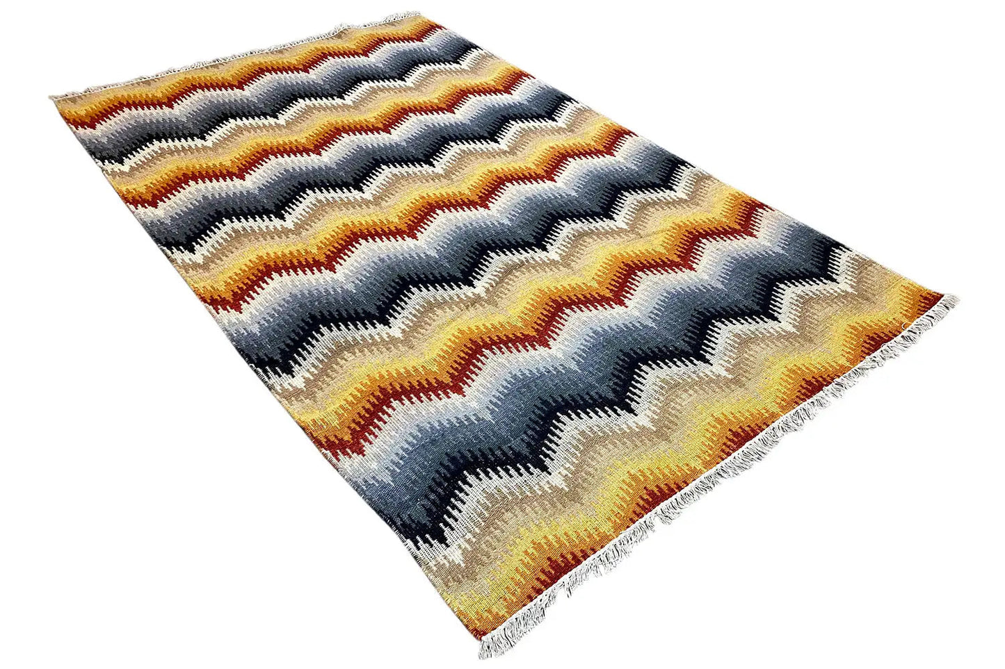 Moderne Kelim - Dhurrie - (160x230 cm) - German Carpet Shop