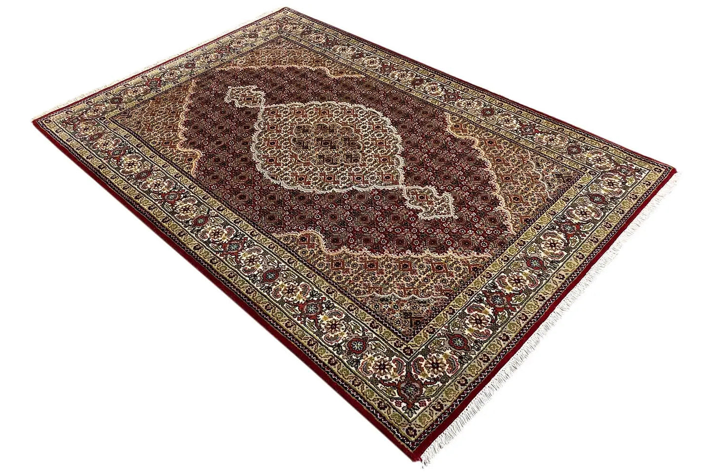 Indo Täbriz Teppich - (185x124cm) - German Carpet Shop