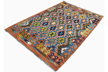 Kelim Afghan - (150x102cm) - German Carpet Shop