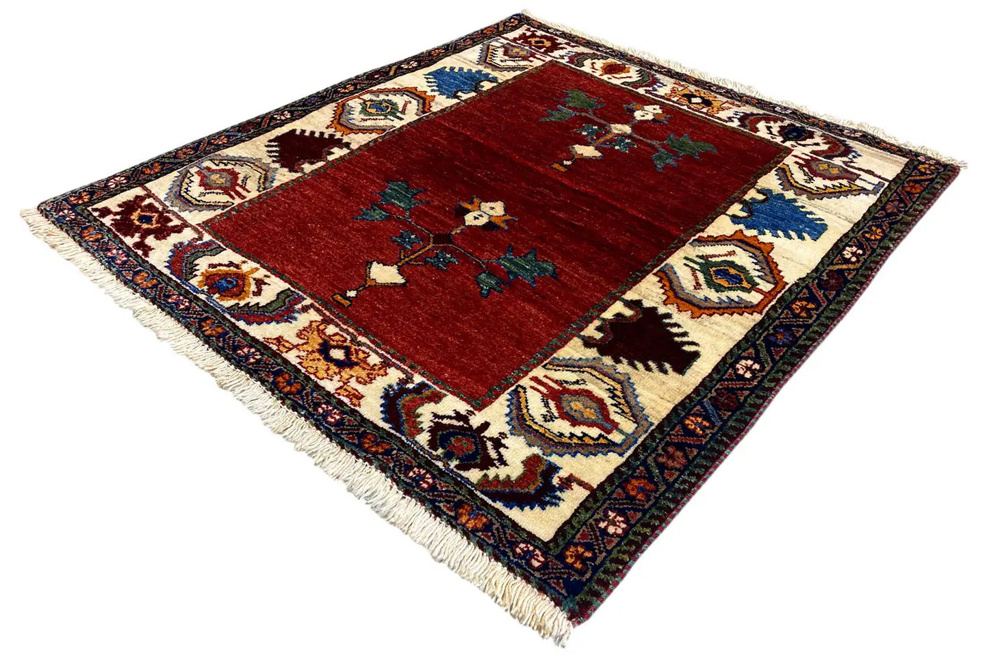 Poshti - Qashqai (94x80cm) - German Carpet Shop