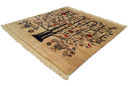 Qashqai Exklusiv 27623 - (95x94cm) - German Carpet Shop