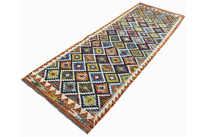 Kelim Afghan Läufer - (198x66 cm) - German Carpet Shop