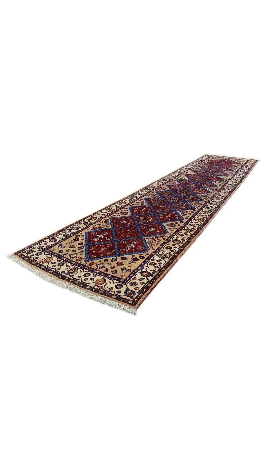  Qashqai Exklusiv - 406364 (380x94 cm) - Premium Teppich from German Carpet Shop - Just €2199! Shop now at German Carpet Shop