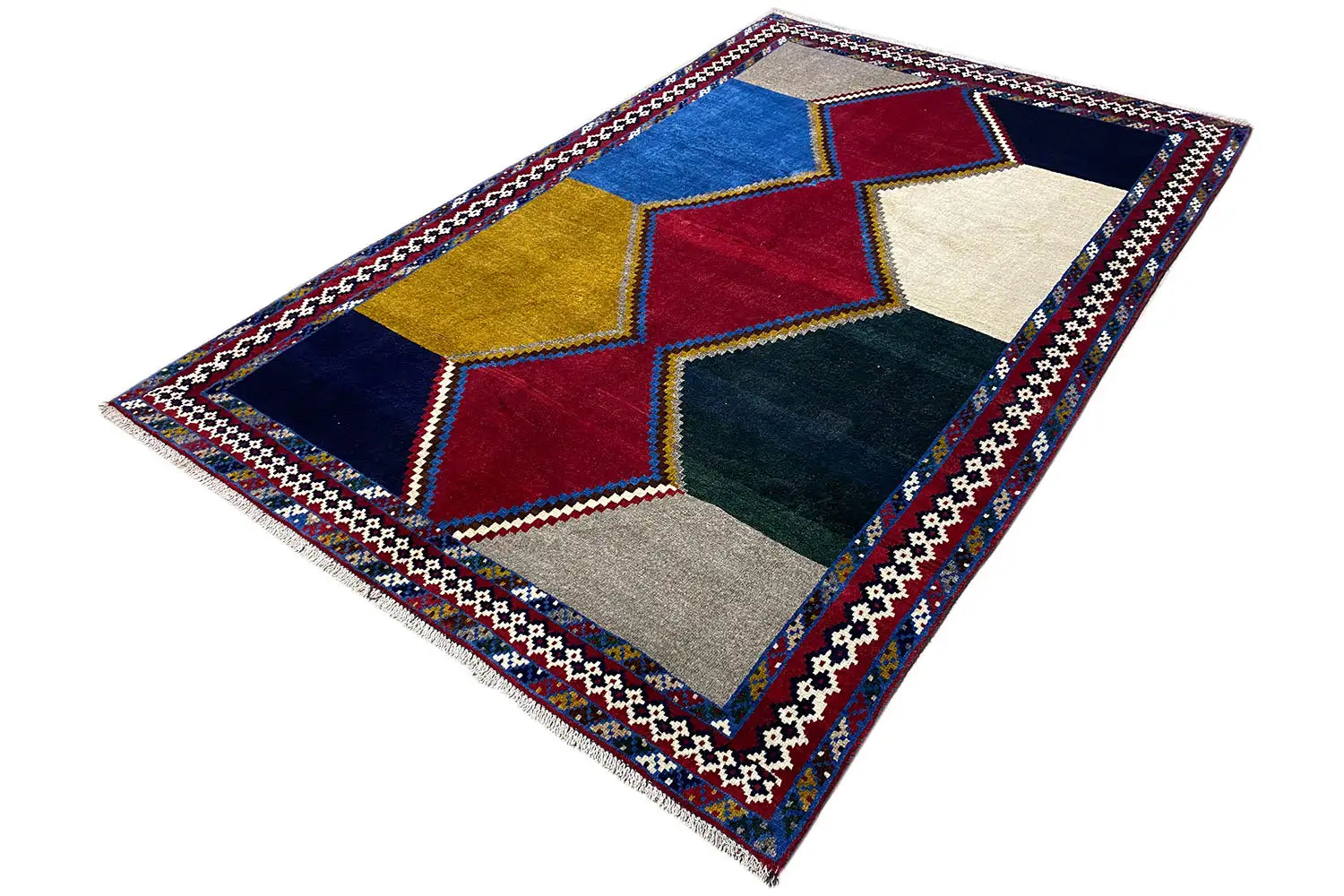 Löwen Gabbeh - 8974987 (235x151cm) - German Carpet Shop