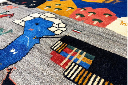 Gabbeh - (94x94cm) - German Carpet Shop