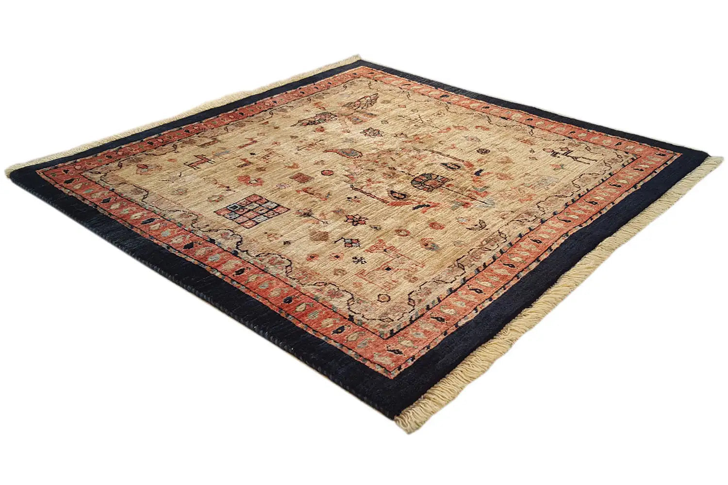 Qashqai Exklusiv 204023 - (100x100cm) - German Carpet Shop