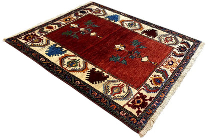 Poshti - Qashqai (94x80cm) - German Carpet Shop