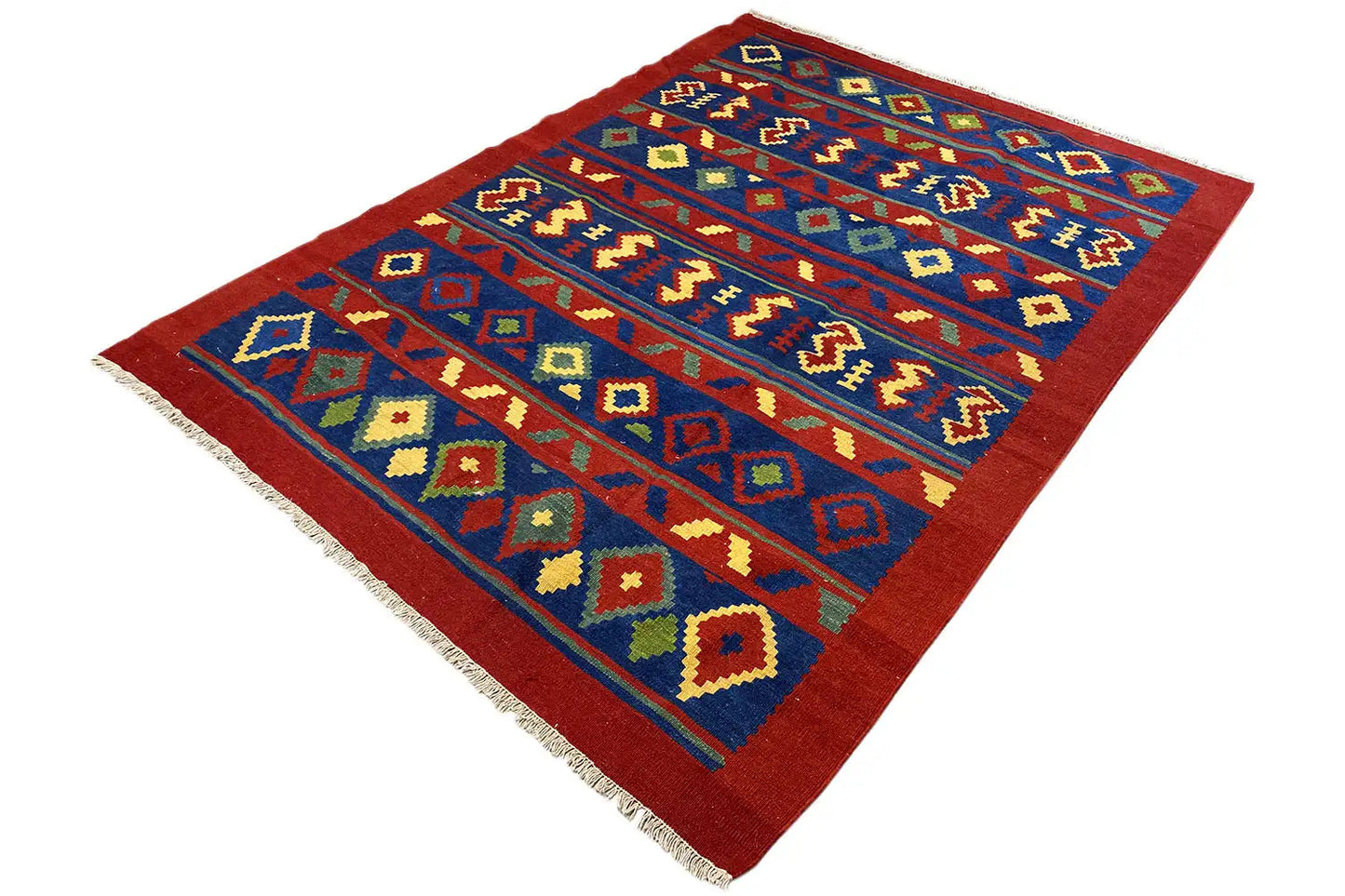 Kilim Qashqai - 802422 (235X170cm) - German Carpet Shop