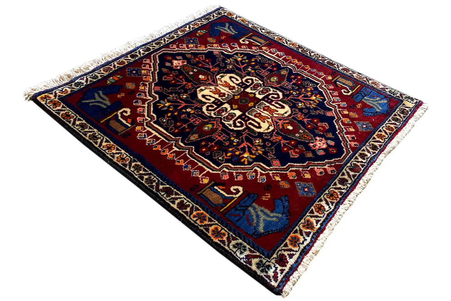 Poshti - Qashqai (64x60cm) - German Carpet Shop
