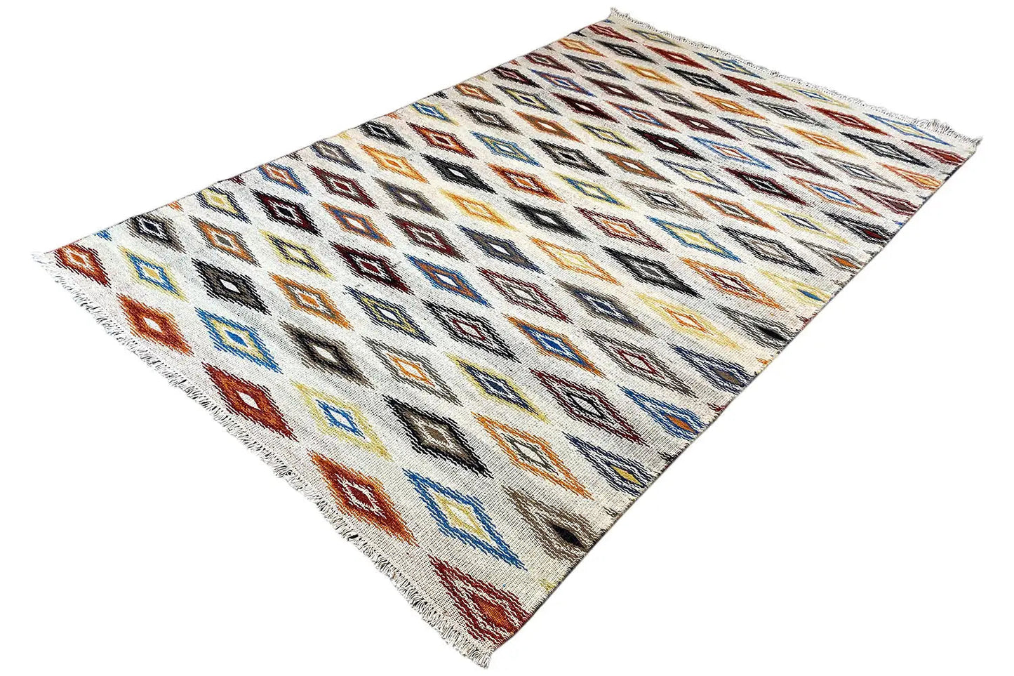 Moderne Kelim - Dhurrie - (160x230 cm) - German Carpet Shop