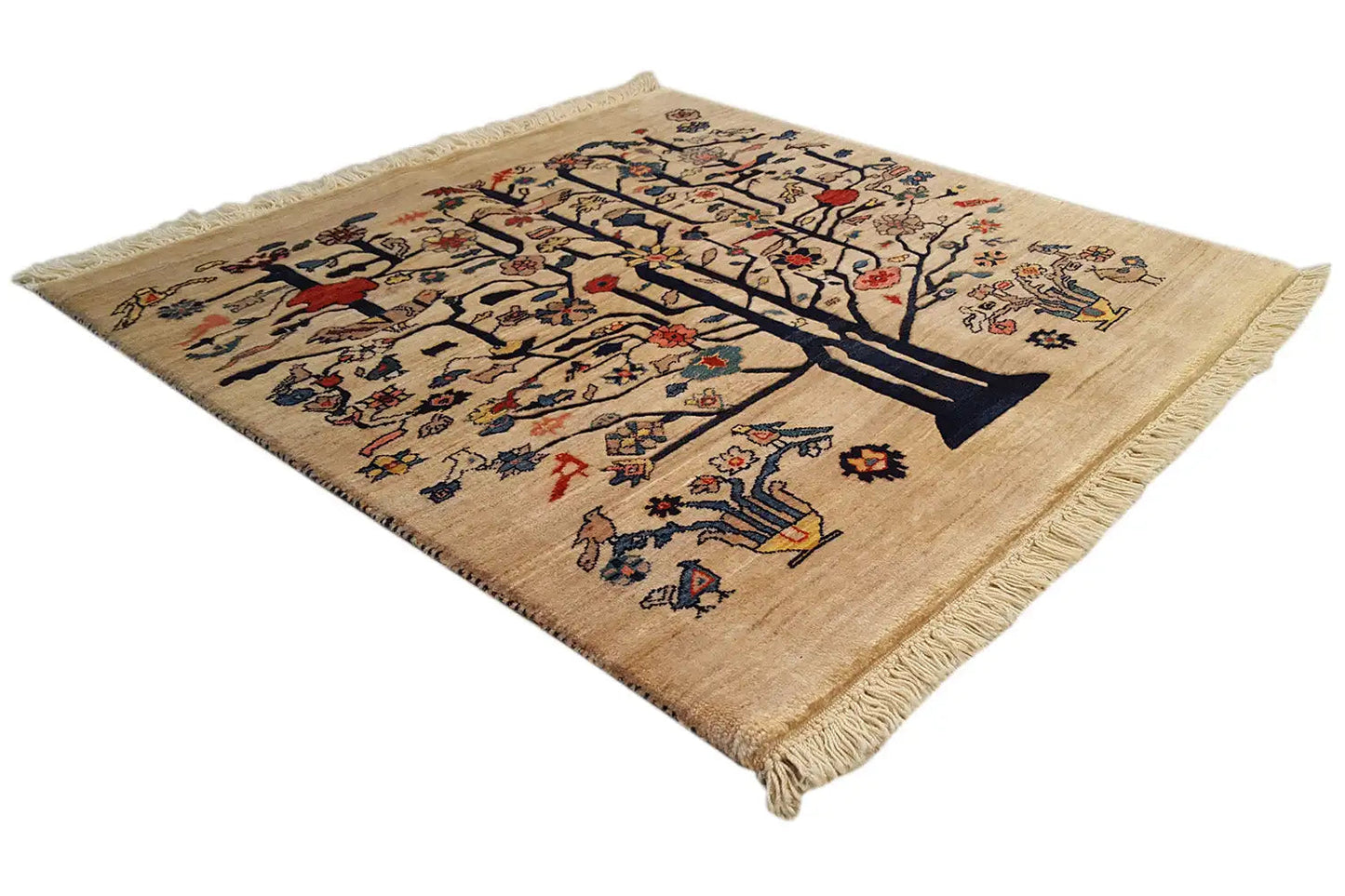 Qashqai Exklusiv 27623 - (95x94cm) - German Carpet Shop