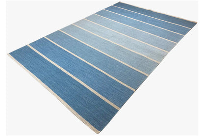 Moderne Kelim - Samak (215x149 cm) - German Carpet Shop