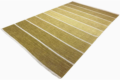 Moderne Kelim - Samak (244x152 cm) - German Carpet Shop