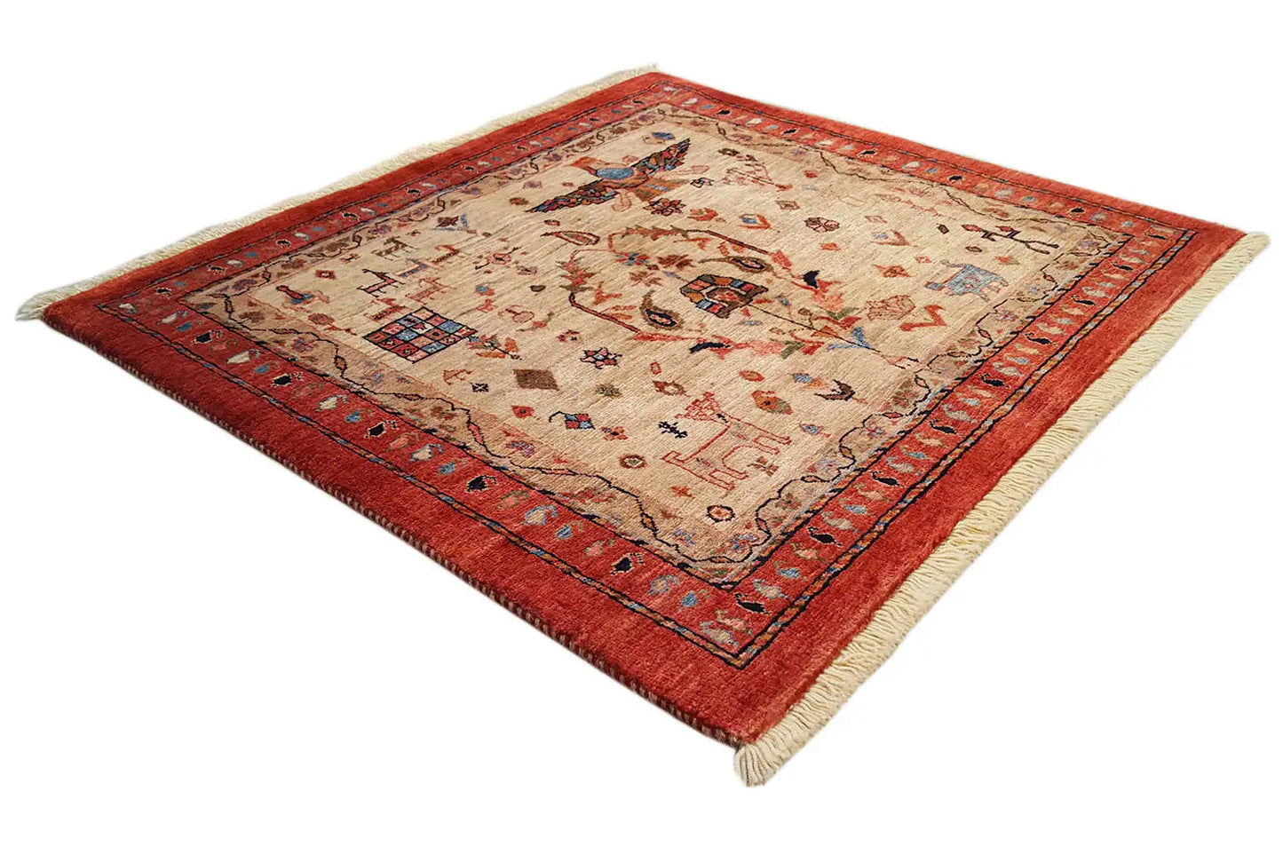Qashqai Exklusiv (99x92cm) - German Carpet Shop