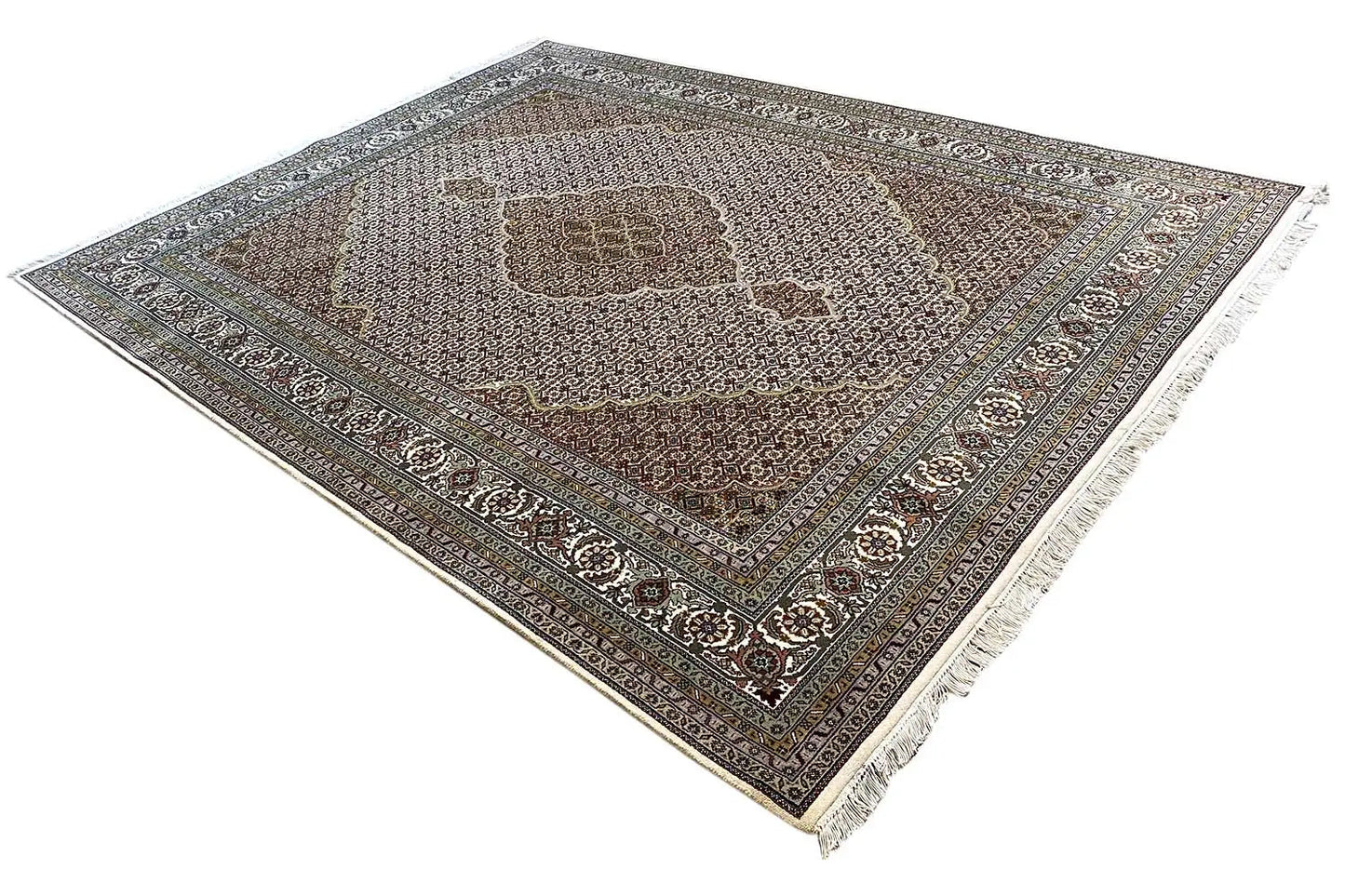 Indo Täbriz Teppich - (309x242cm) - German Carpet Shop