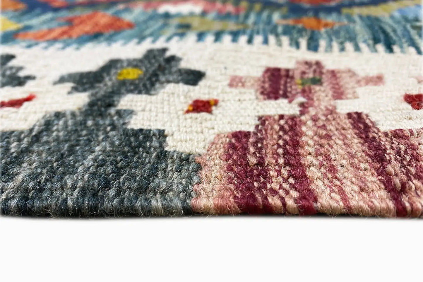 Kelim Afghan - (160x101cm) - German Carpet Shop