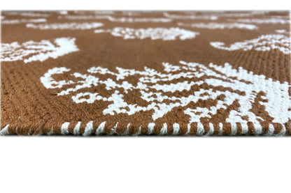 Moderne Kelim - Samak 06 Brown - German Carpet Shop
