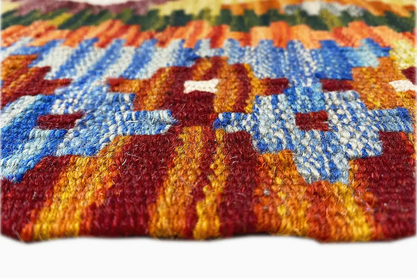 Kelim Afghan Läufer - (197x57cm) - German Carpet Shop