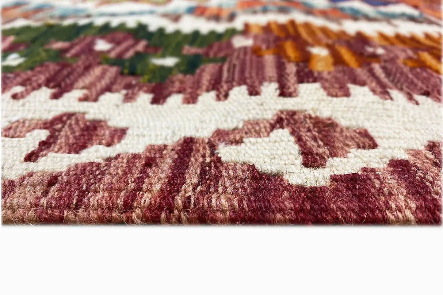 Kelim Afghan - (148x95cm) - German Carpet Shop