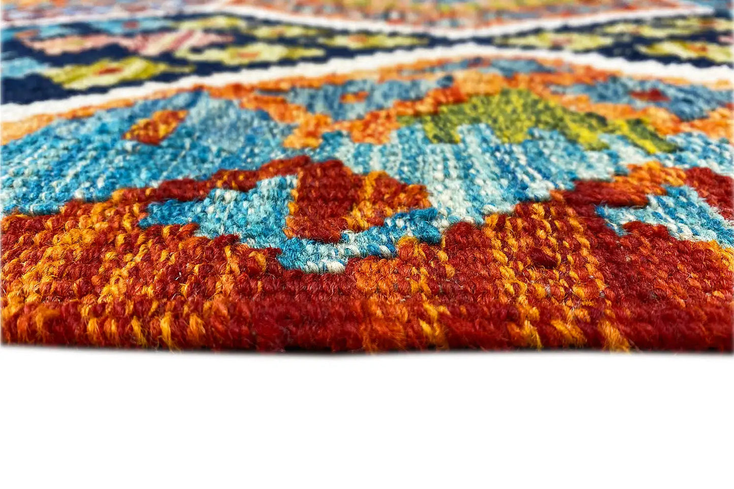 Kelim Afghan Läufer - (237x83cm) - German Carpet Shop