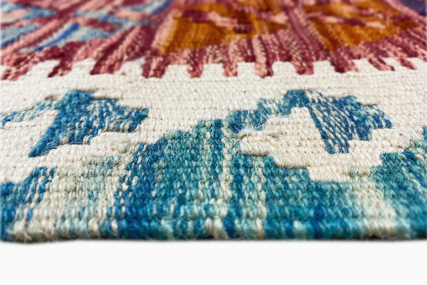 Kelim Afghan - (142x98cm) - German Carpet Shop