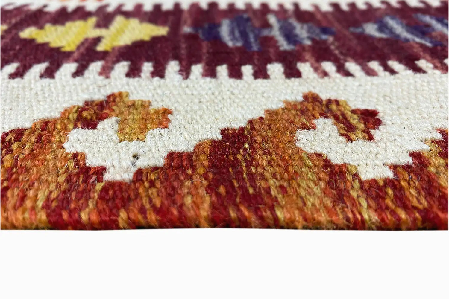 Kelim Afghan Läufer - (198x64 cm) - German Carpet Shop