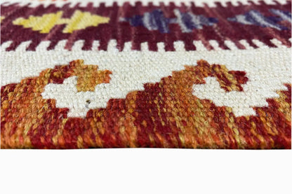 Kelim Afghan Läufer - (198x64 cm) - German Carpet Shop