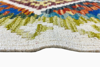 Kelim Afghan Läufer - (238x87 cm) - German Carpet Shop