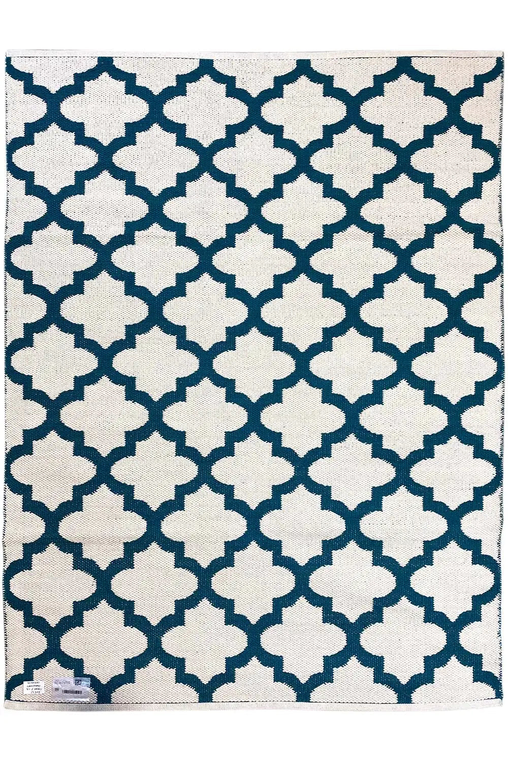 Moderner Kelim - Samak 03 Green - German Carpet Shop