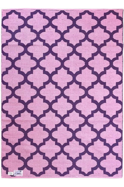 Moderner Kelim - Samak 03 Violet - German Carpet Shop