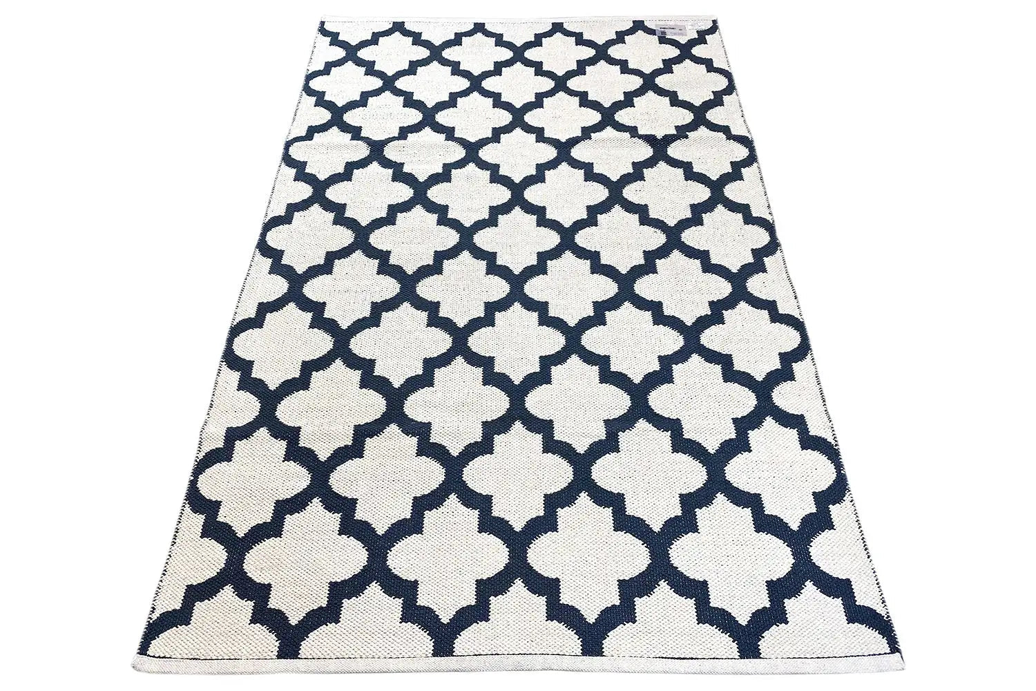 Moderner Kelim - Samak 03 Black - German Carpet Shop