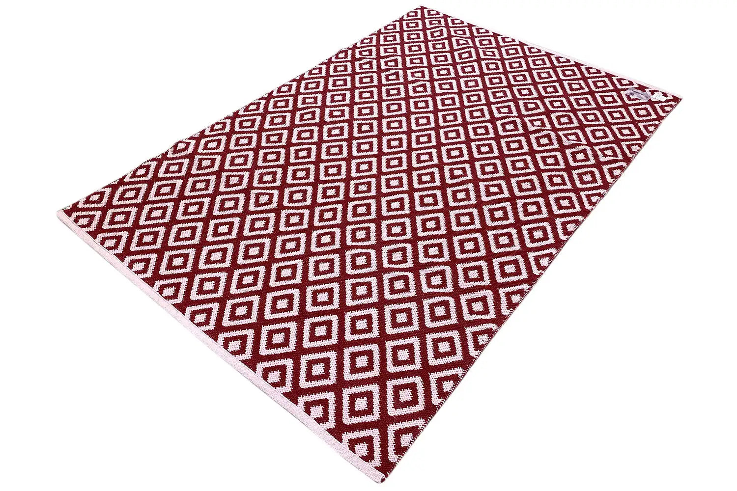 Moderner Kelim - Samak 04 Red - German Carpet Shop