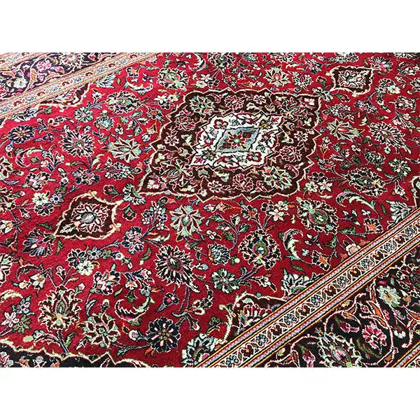 Keshan - Rot (307x201cm) - German Carpet Shop