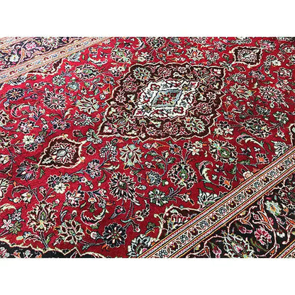 Keshan - Rot (307x201cm) - German Carpet Shop