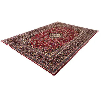 Keshan - Rot (361x248 cm) - German Carpet Shop