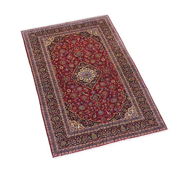 Keshan - Rot (361x248 cm) - German Carpet Shop
