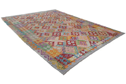  Kelim Afghan - 28158 (237x178 cm) - Premium Kelim from German Carpet Shop - Just €249! Shop now at German Carpet Shop