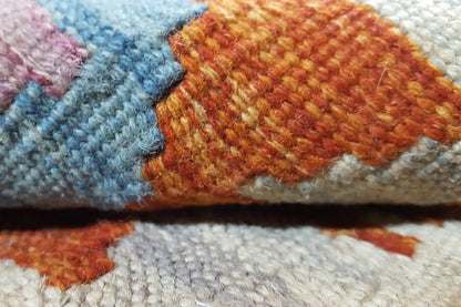  Kelim Afghan  2757 (205x161 cm) - Premium Kelim from German Carpet Shop - Just €269! Shop now at German Carpet Shop