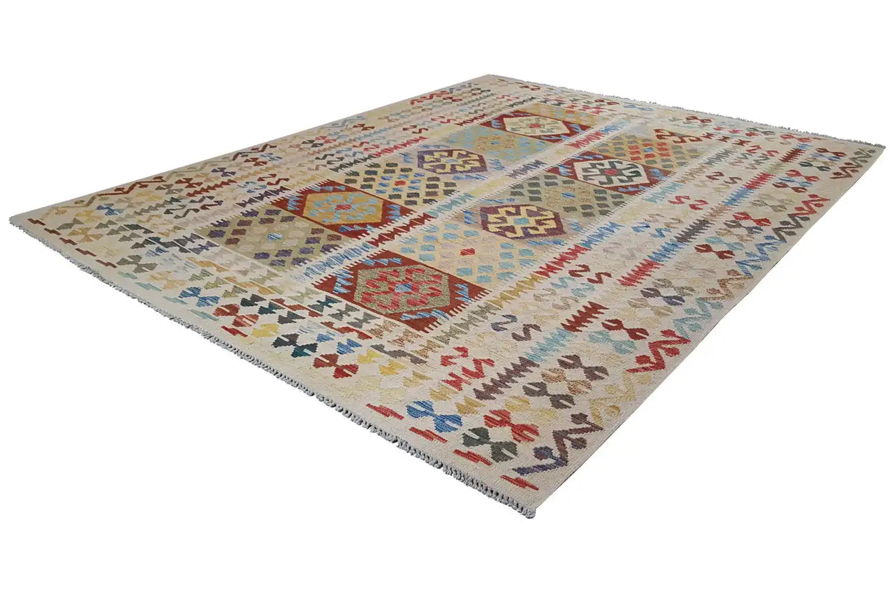 Kelim - Afghan (252x198 cm) - German Carpet Shop