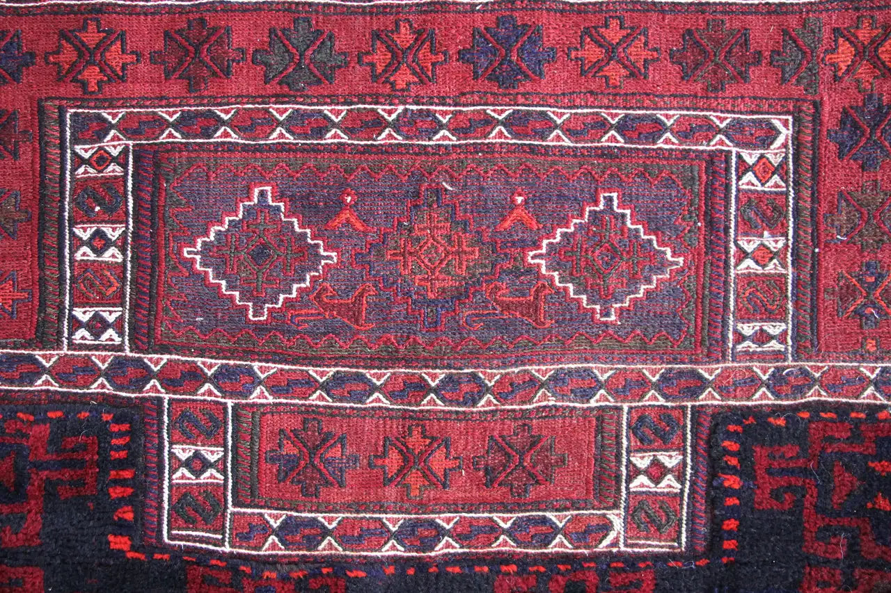 Kelim - Bakhtiari - (269x90 cm) - German Carpet Shop