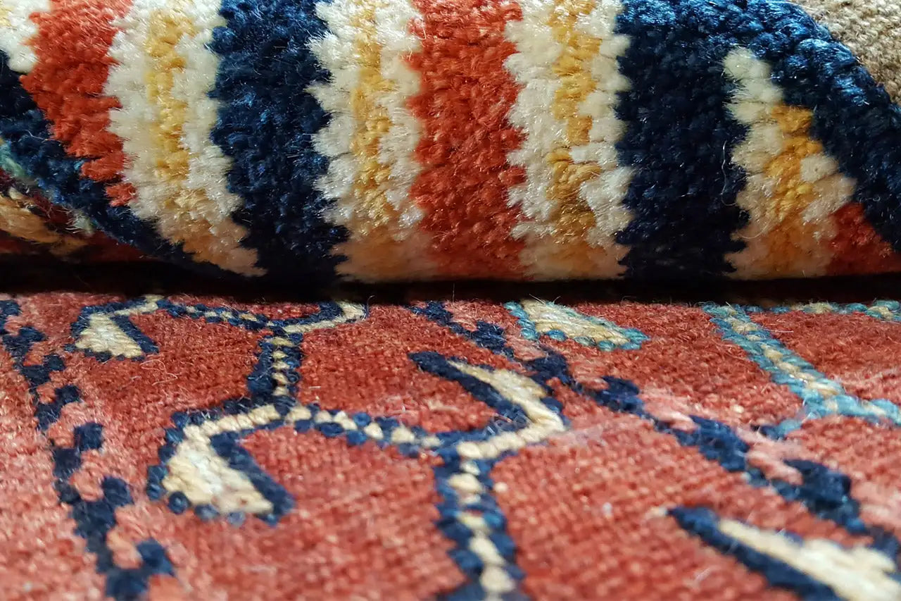  Kelim Bakhtiari (210x102 cm) - Premium Teppich from German Carpet - Just €799! Shop now at German Carpet Shop