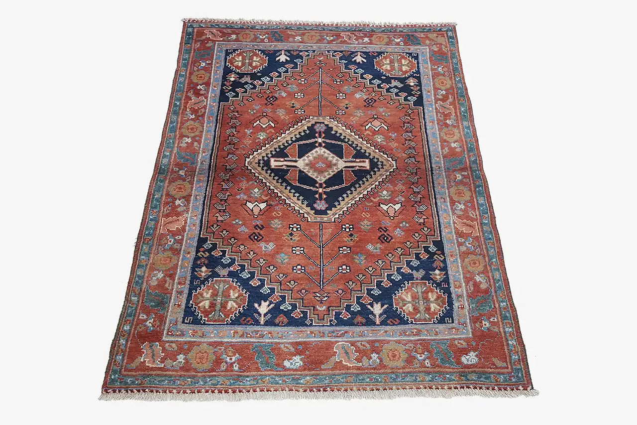 Qashqai - 3809 (158x114 cm) - German Carpet Shop