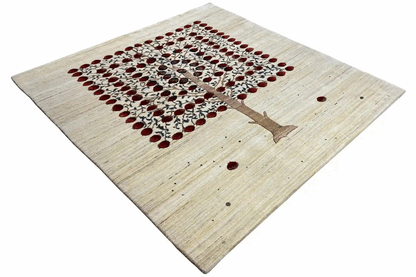 Gabbeh - Lori 28383 (149x149cm) - German Carpet Shop