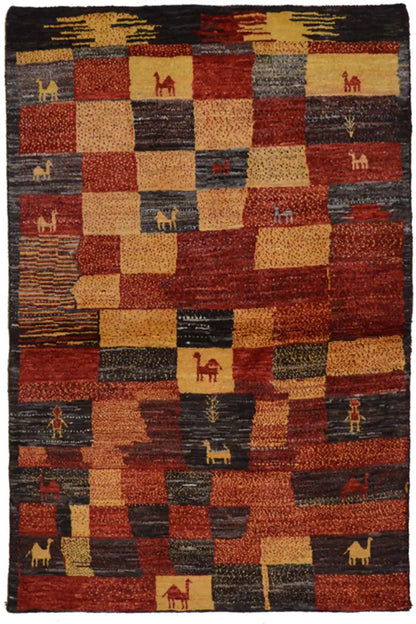 Gabbeh - 303082 (153x101cm) - German Carpet Shop