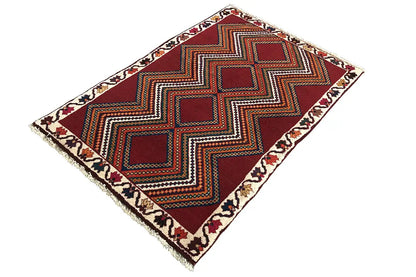 Gabbeh - Striped (151x102 cm) - German Carpet Shop