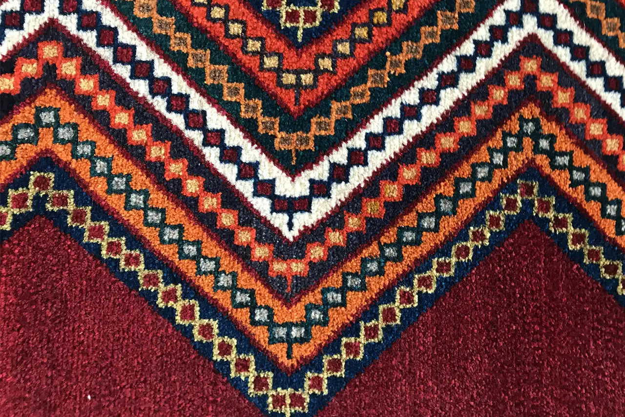 Gabbeh - Striped (151x102 cm) - German Carpet Shop