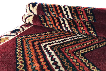 Gabbeh - Striped (151x102 cm) - German Carpet Shop