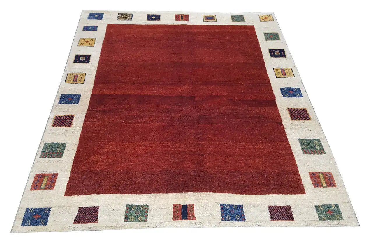 Gabbeh - (190x156 cm) - German Carpet Shop